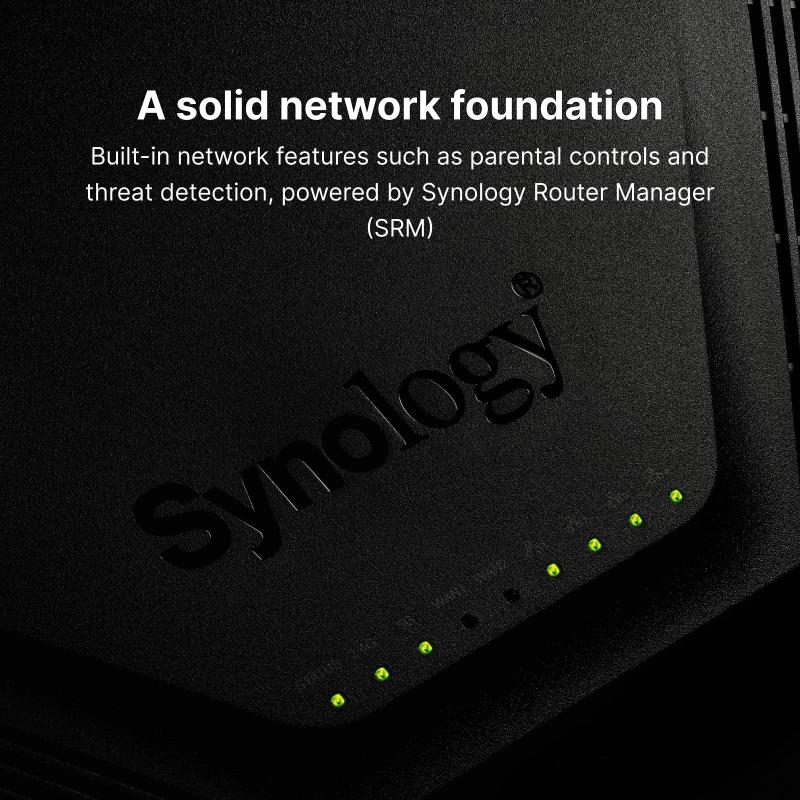 Synology Mesh Router MR2200ac 本体 Roteador Wi-Fi Mesh Synology MR2200ac Tri-Band 2,13 Gbps